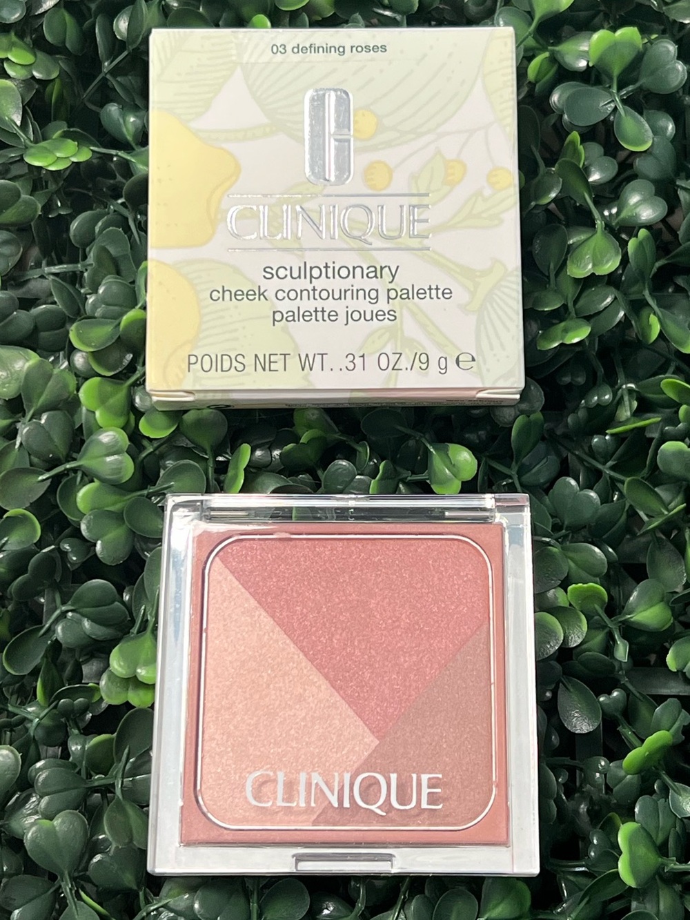NIB Clinique Sculpturing Cheek Contouring Palette-03 Defining Roses